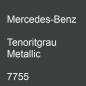 Preview: Mercedes-Benz, Tenoritgrau Metallic, 7755.